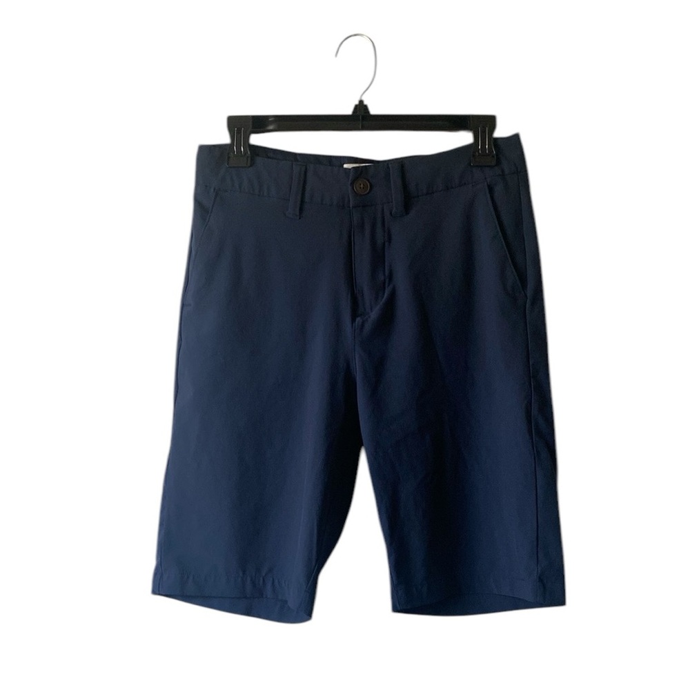 Abercrombie Performance Chino 15/16 Regular Navy Blue Shorts